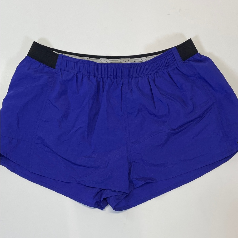 Vintage Speedo Sport Systems Blue Running Shorts Mesh Lined Size XL